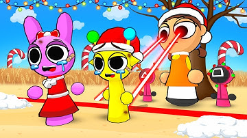 SPRUNKI vs Christmas SQUID GAME! Incredibox Sprunki Animation