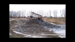 5 Februari 2014 Transport Slib Smurrie In Millingen Polder