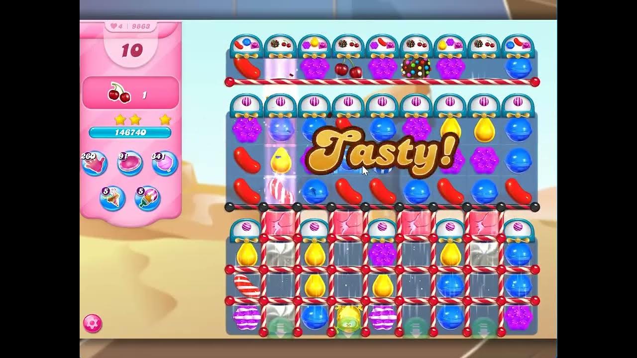 Candy Crush Saga Level 9863 YouTube candy-crush-saga-level-9863-youtube