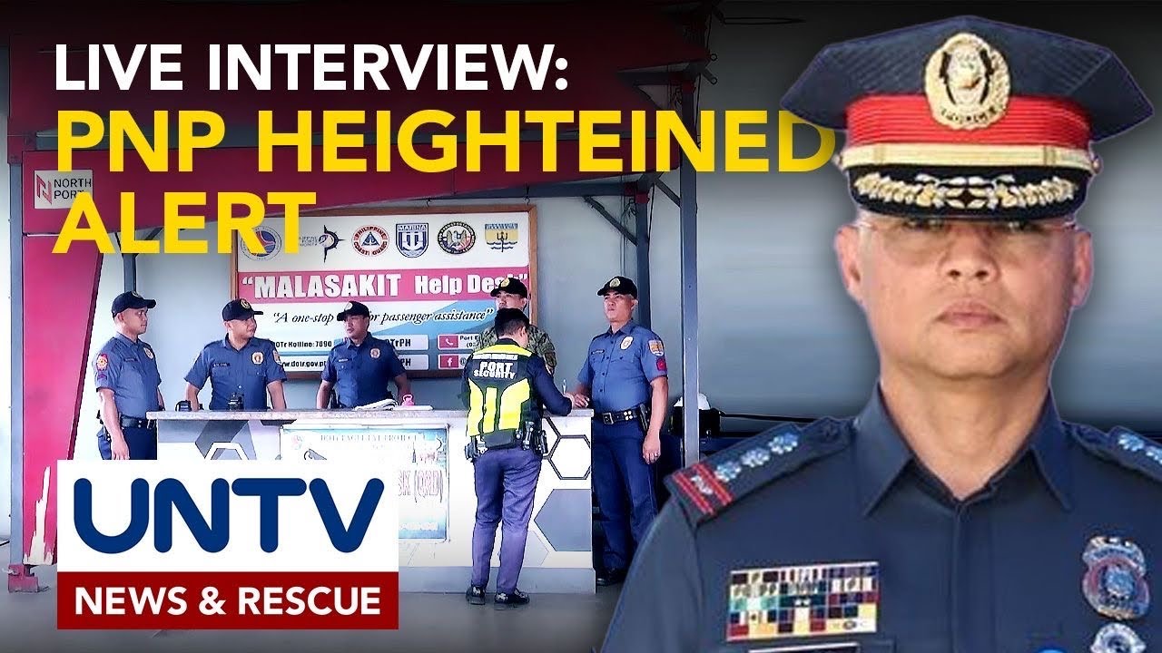 Live interview: PNP heightened alert sa umiiral na Middle East tension | March 3, 2026