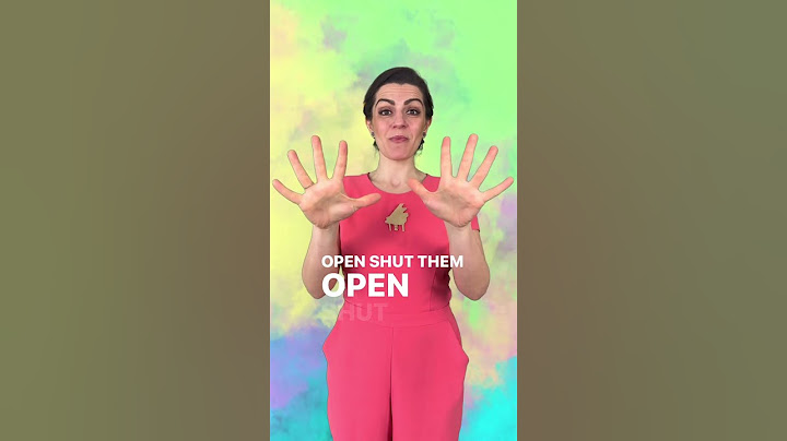 Open Shut Them! (Development song for Babies & Toddlers)