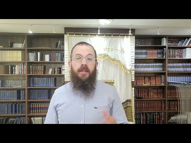 Bereshit the Parasha vs Bereshit the spacecraft Shabbat Shalom with Rabbi Dovid Katz Chabad W.H