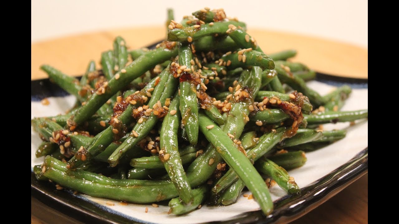 Honey Sesame Beans