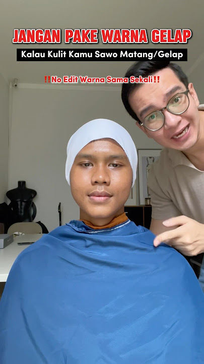 Jangan Pake Baju Warna Gelap Buat Kulit Sawo Matang! #shorts