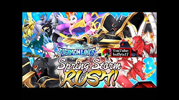 Digimon Links - Spring Storm Rush Event