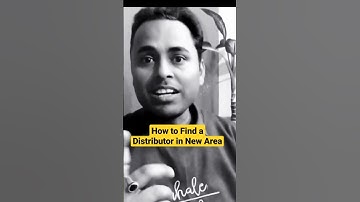How to Find a Distributor in New Area #fmcg #fmcgdistributor #sales #mbafactory