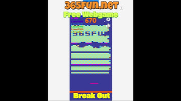 Break Out #hypercasual #games #365fun #gaming #html5 #puzzlegame