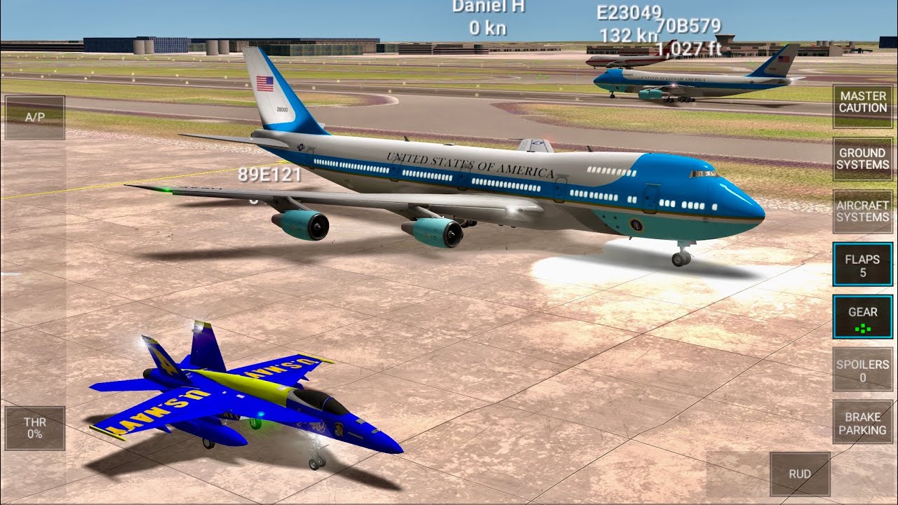 RFS Real Flight Simulator | Atlanta - Madrid | AIR ESCORT EVENT