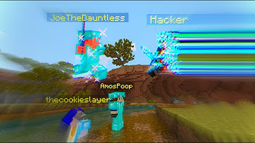 Obvious Minecraft Hacker Caught Flying On CubeCraft