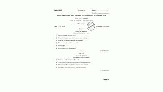 B.Ed Model Paper SCHOOL ORGANIZATION NOVEMBER 2024