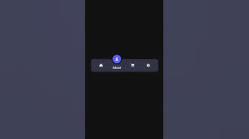 Magic navigation menu indicator html css #shorts #viral