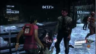 [PC] Resident Evil 6 - Nick/ Rochelle - The Mercenaries No Mercy Co-op - Mining The Depths