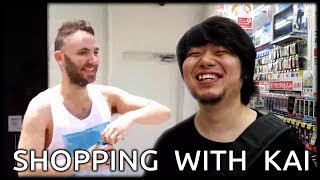 Shopping with Kaihama in Osaka