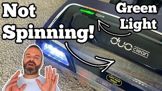 Shark Vacuum Green Light Is On, But Brush Not Spinning