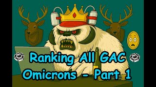 GAC Omicron Rankings - Galactic Legend Teams