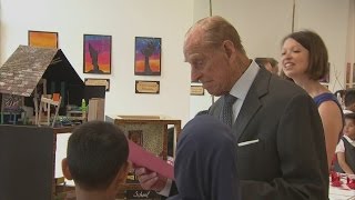 Prince Philip disgusted by child's handwriting during school visit