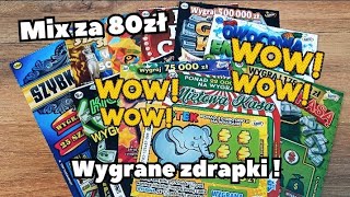 Zdrapki Lotto 🎲 Sobotni mix z wygranymi 🤑