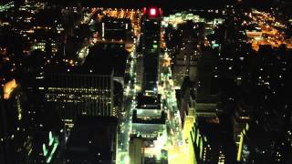 New York City from the Empire State Building at Night Time