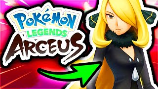 Can Cynthia Beat Pokemon Legends: Arceus?