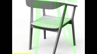 STOCKHOLM Dining chair 3D model from CGTrader.com