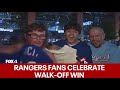 Texas Rangers fans hyped up after World Series walk-off win