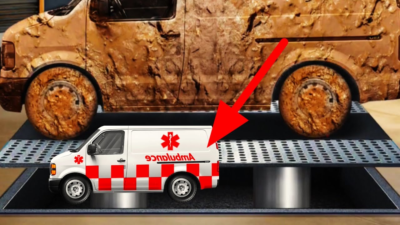 Clean and repair ambulances