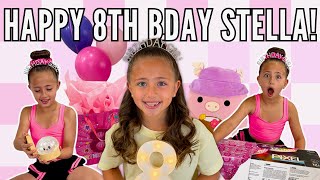 She Turned 8  Birthday Vlog dance  Presents  Big Surprises