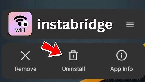 How to delete instabridge app if not showing uninstall option | instabridge app ko kaise delete kare