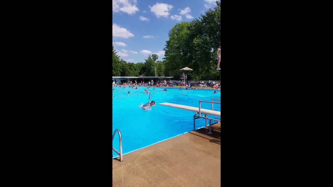 Cody back flip off diving board YouTube