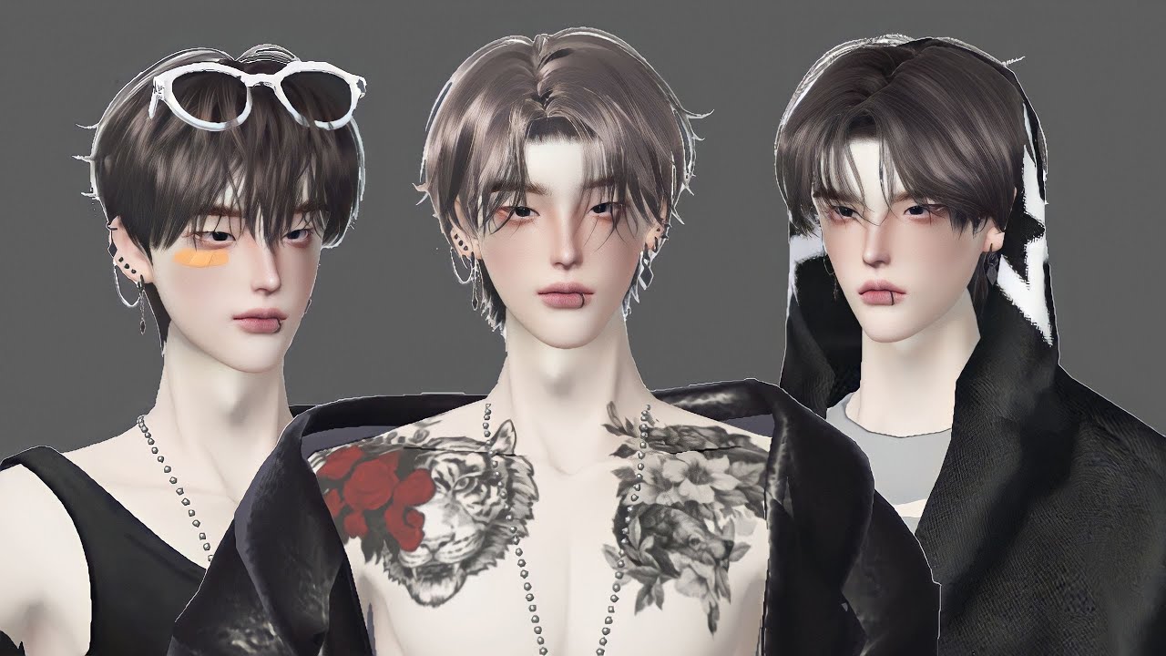 ZEPETO face tutorial oplas Korean [ Bad Boy ] + [ Outfit Idea ] YouTube