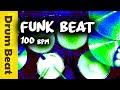 Funk drum beat 100 bpm