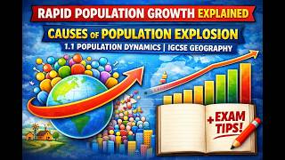 1.1 Population Dynamics | Rapid Population Growth Explained | Causes | IGCSE Geography