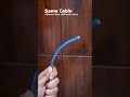 Cable Cutter vs Bolt Cutter | 10mm Cable Test 🔥 Clean Cut vs Crushed Cut #shorts