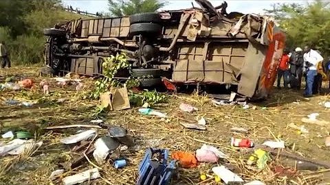 Kenya bus crash kills at least 50