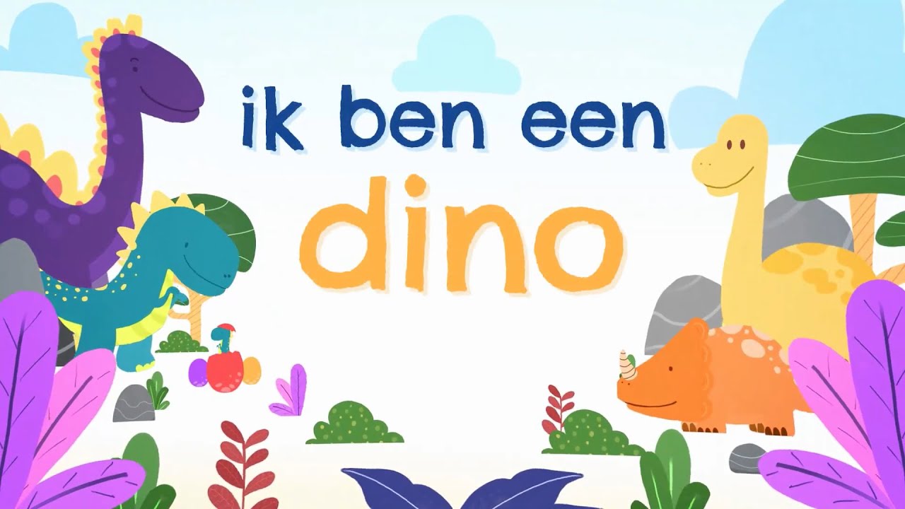 Ik ben een dino - Een dino lied voor de onderbouw - Dinosaurus lied