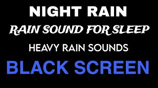 Heavy Night Rain 10 Hours, BLACK SCREEN Rain On House Roof, Rain Sounds For Sleeping by Still Point