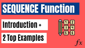 SEQUENCE Function in Excel - Introduction + 2 Awesome Examples
