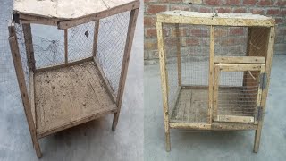 How to Repair your old cage || Simple idea to repair your old cage