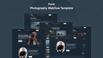 Pixoto Photography Website Template | Webflow photography Website Templates Review 2023