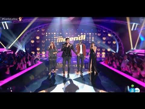 Melendi y su equipo El Mismo Error  Segundo Directo   La Voz 2016