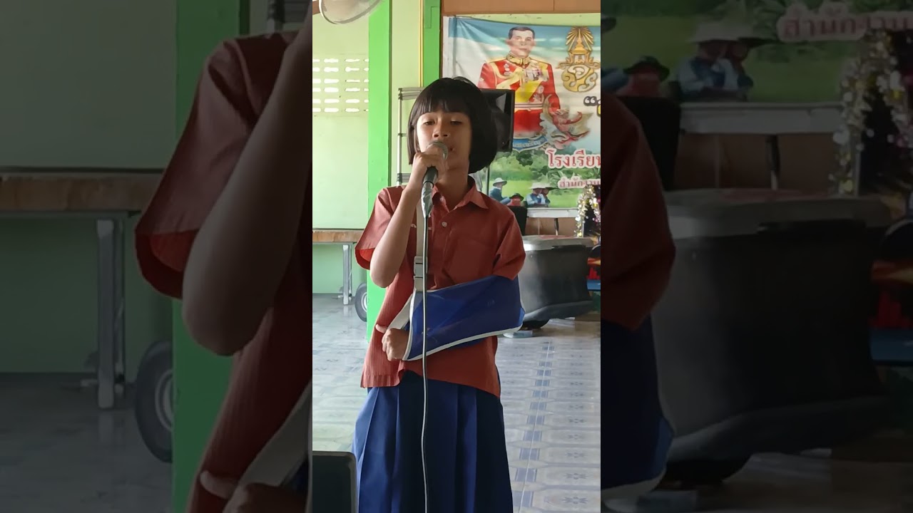 ครูดี๋สอนร้องเพลงน้องใบหม่อน5/1