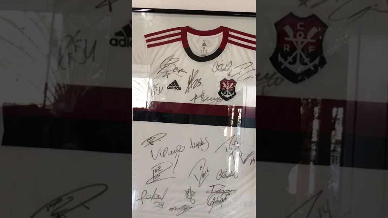 FINALIZADA] CAMISA AUTOGRAFADA DO FLAMENGO AJUDANDO PROJETO VIVER