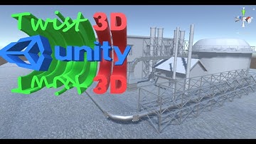 3D Modeling in Unity - Building 3D models in a factory area. Twist3D!