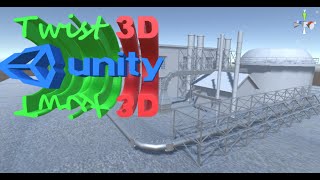 3D Modeling in Unity - Building 3D models in a factory area. Twist3D!