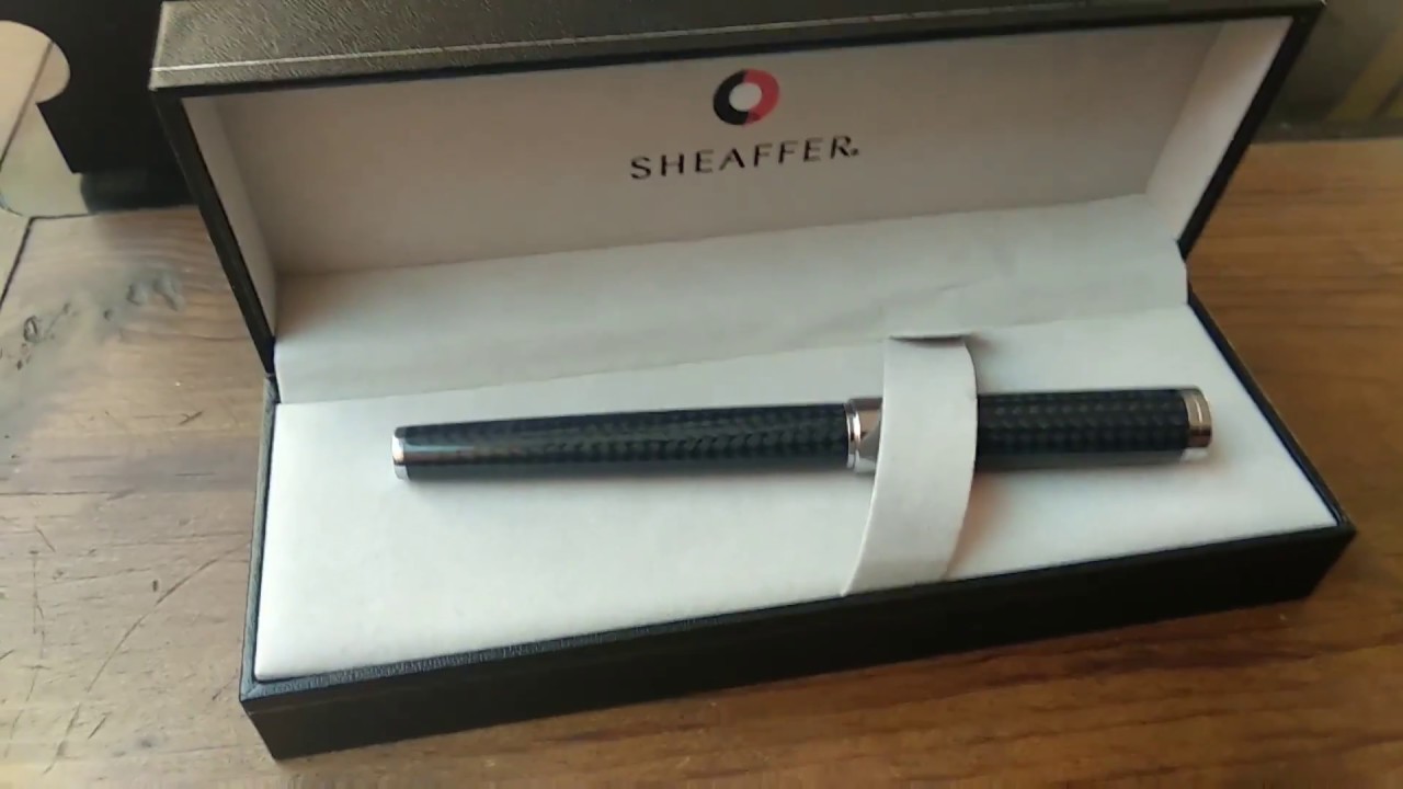 Destino hijo carril Unboxing pluma estilografica Sheaffer 300 negra con cromo en español |  México - YouTube