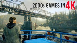 10 FINEST 2000s Video Game Graphics in 4K