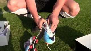 NEW NIKE MERCURIAL VAPOR SUPERFLY 2 II FG | WHITE / BLUE | UNBOXING