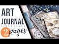 Art journal  fun border and other techniques 