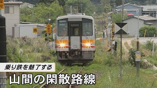 JR芸備線 「乗り鉄」魅了する山間の閑散路線