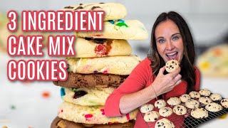 How to make the Best Cake Mix Cookies!